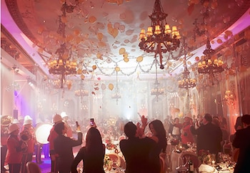 En la celebración de nochevieja