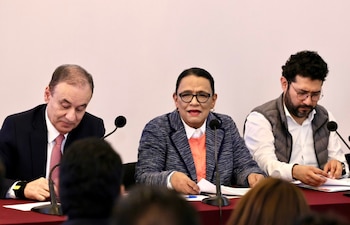 La titular de Segob participó