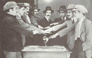 La banda usaba el uniforme