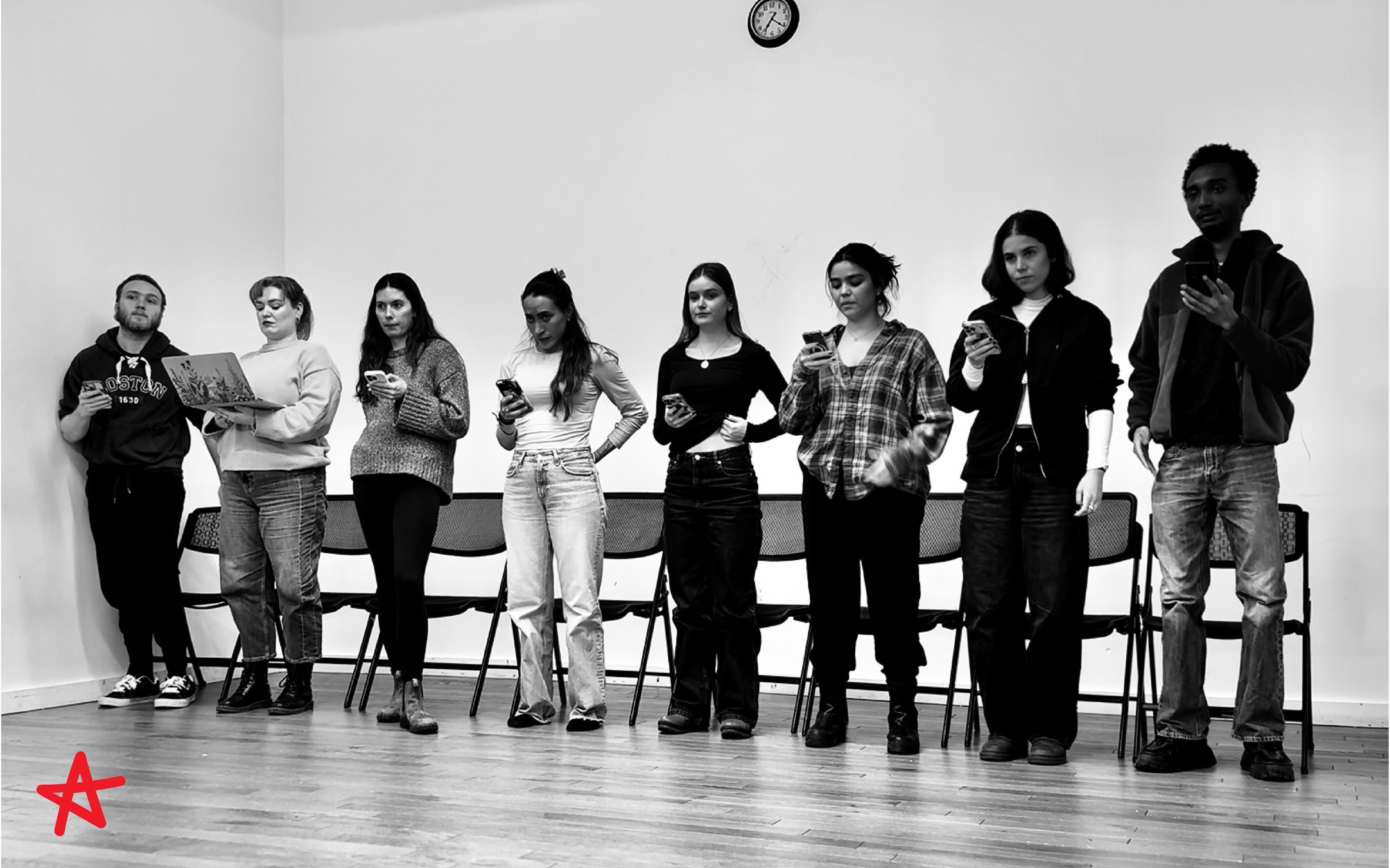 La actriz participa también del proceso creativo, con aportes en el análisis dramatúrgico y la construcción escénica colectiva (CD)