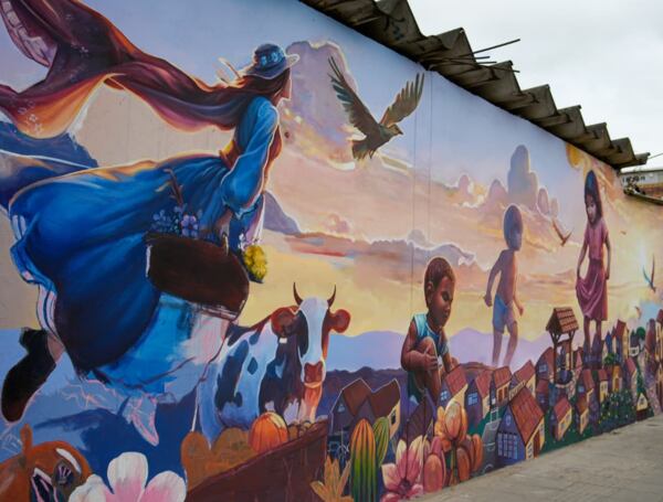 La huerta urbana más grande de Bogotá se construye junto al Río Bogotá, con capacitación previa de 34 personas por el Jardín Botánico. - crédito Caja de Vivienda Popular