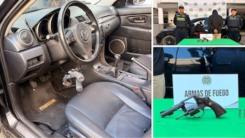 Así estaba adaptado el vehículo que conducía uno de los hoy detenidos, un joven con una discapacidad que afecta sus extremidades inferiores - crédito Mebog