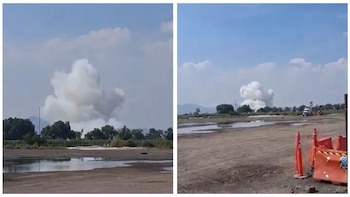 Esto es lo que se sabe tras la explosión de un polvorín en Chalco