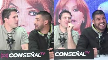 Erick Delgado celebra que Magaly