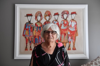 Graciela Fanti, en su paso