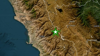 Sismo en Huarochirí