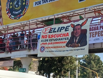 Hace unos días, estudiantes se