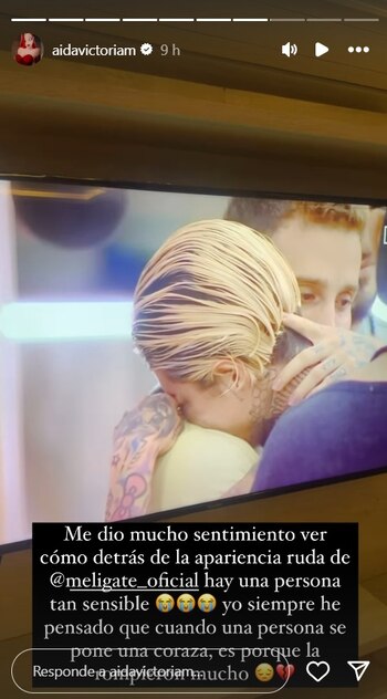 Aida Victoria reacciona a Melissa