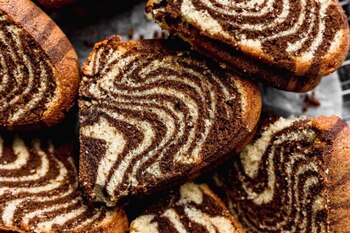 Una vez cocido el queque,