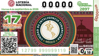 Sorteo Superior 2897: Resultados viernes 4 de septiembre del 2026 de la Lotería Nacional
