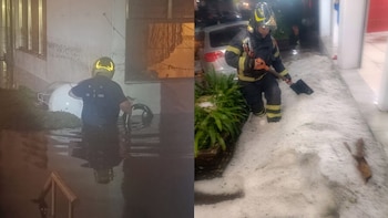 Las fotos y videos de las inundaciones y granizada que dejó una fuerte tormenta en Cuajimalpa