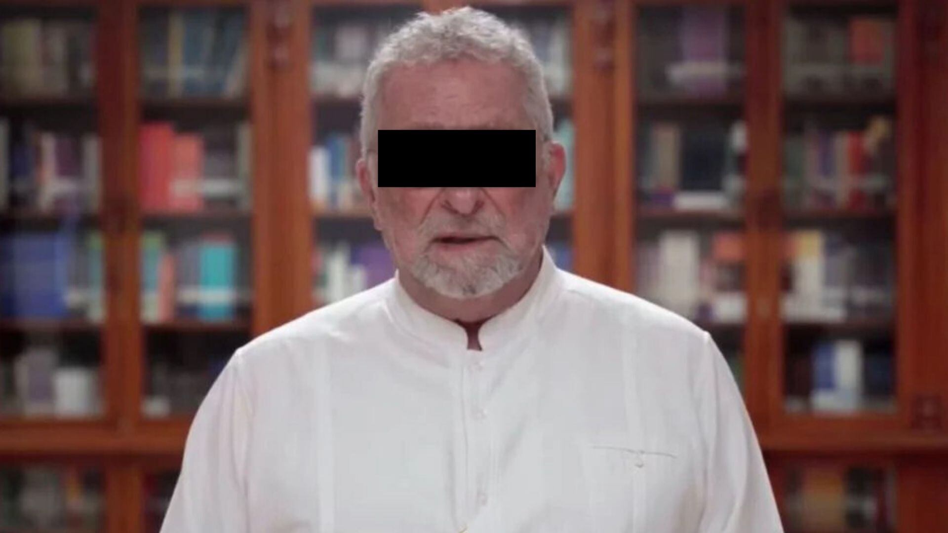 Detienen al rector de la Universidad Autónoma de Campeche (UACAM), José Alberto Abud Flores. (Captura de pantalla)