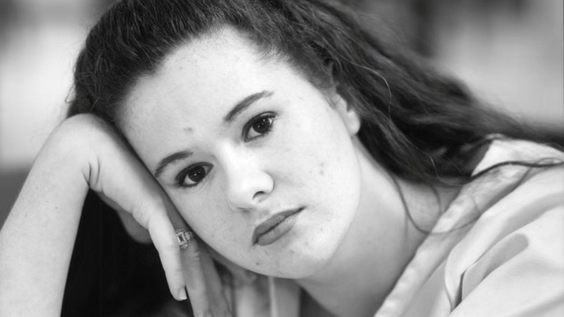 Una joven Christa Pike posa para un fotógrafo (Agencias de prensa)