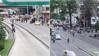 En la calle 26, la flota troncal inicia contraflujo desde Centro Memoria hasta la carrera 33 para mitigar la congestión - crédito Secretaría de Movilidad