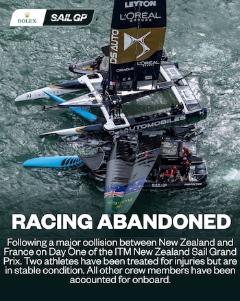 "CARRERA SUSPENDIDA: Tras una fuerte