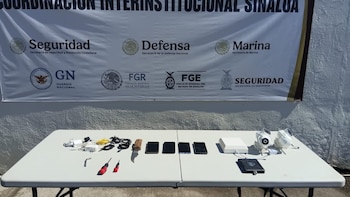 Aseguramiento del lunes 20 de julio en el penal. Crédito: SSP Sinaloa