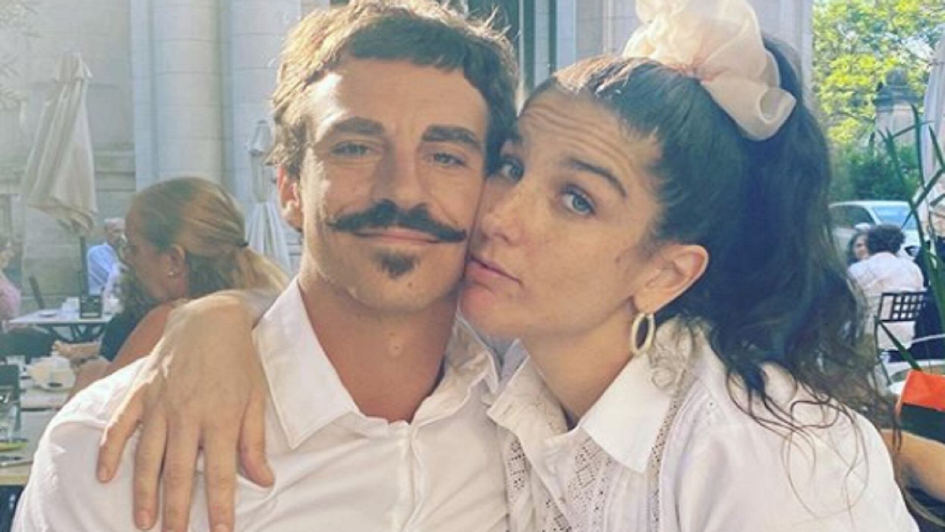 Sebastián y Juana, en su casamiento