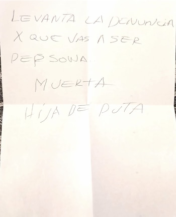 Amenaza en San Francisco de Chañar Córdoba