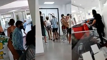 Furia y descontrol en un