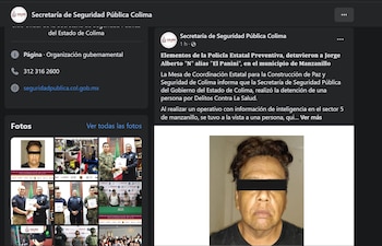 La captura fue informada a