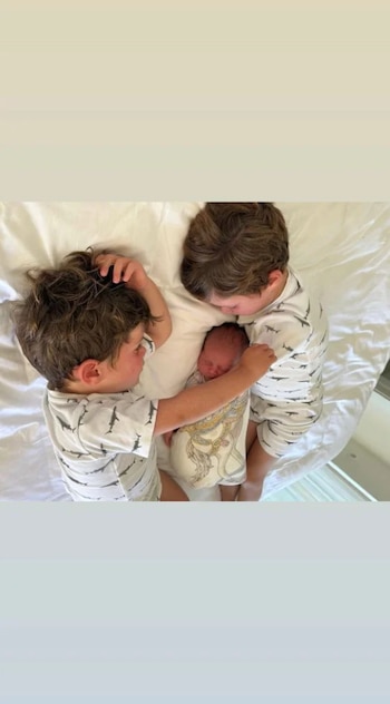 La princesa Eugenia compartió algunas fotos de sus bebés. (Instagram @princesseugenie)