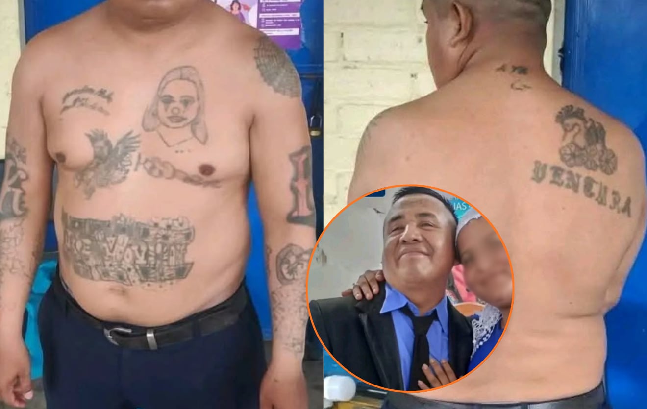 La PNC detuvo en Nueva Concepción, Escuintla, a Oscar Alfredo Us Ventura, presunto pandillero del Barrio 18 que evadió a la justicia durante 11 años. (PNC de Guatemala)