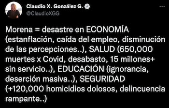 El empresario se volvió a