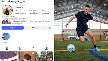 El defensor neozelandés pasó de 4.700 seguidores a una comunidad masiva tras un reto impulsado por el influencer argentino Valen Scarsini, una ola de apoyo que lo convirtió en celebridad digital y reconfiguró su visibilidad mundialista - Tomado de @timpayne_