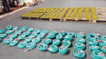 Incautan 173 kilos de explosivos