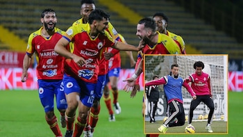 Jugador español, que debutó con el Real Madrid en el 8-0 a Millonarios, sería refuerzo del Deportivo Pasto para la Liga BetPlay II-2026