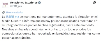 Alejandro Moreno señaló en redes sociales el ataque armado registrado en Matamoros, Tamaulipas.