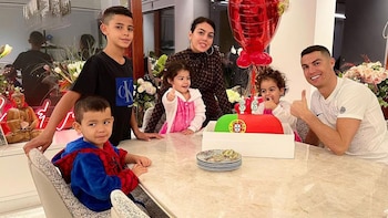 Cristiano Ronaldo celebró su cumpleaños