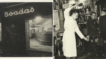 Fotos antiguas del bar Boadas,