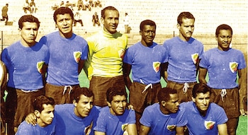 La selección Colombia jugó su primer Copa del Mundo en territorio austral con figuras como Marcos Coll, Pedro Zape y Adolfo Pedernera - crédito Colprensa