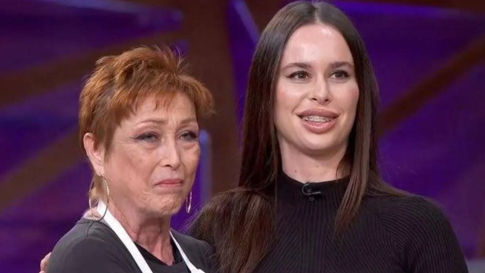 Verónica Forqué y su hija, María Iborra, en