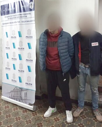 Los dos detenidos registran antecedentes