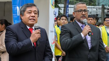 El Viceministro de Salud, Ricardo