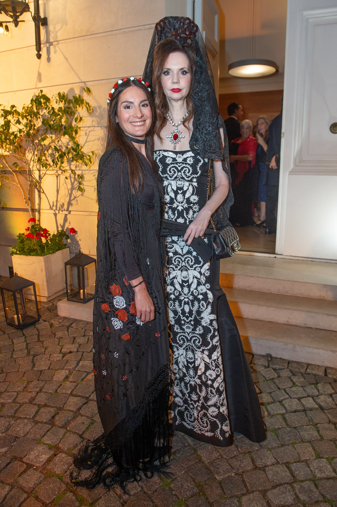 Sofía Pinto y Marina Achával durante la gala