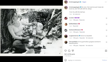 La artista recordó a su