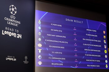 La UEFA realizó el sorteo