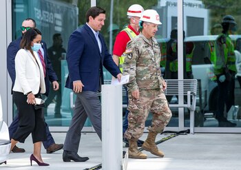 El gobernador de Florida,Ron DeSantis