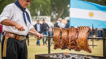 Cocinarán 8.000 kilos de locro y 8.000 de asado: el tradicional concurso patrio con entrada gratis