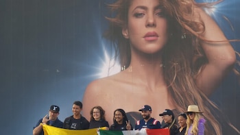 Shakira en el Zócalo de