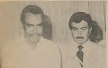 Castañeda (a la izquierda)