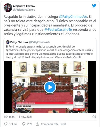 Twitter a favor de la