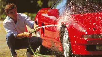 Ayrton Senna siemrpe se mostró