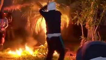 Femicidio de Aixa: intentaron prender fuego la casa de la abuela del acusado y hubo enfrentamientos con la policía