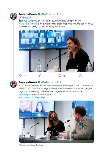 La titular de ANSES Fernanda