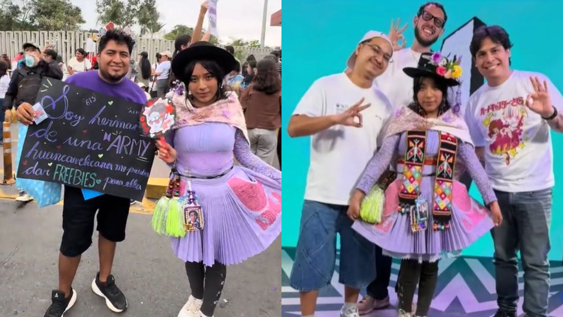 Analy, la ARMY que viajó desde Huancavelica para ver a BTS: recibió una entrada gracias a Curwen y llegó a la prensa coreana