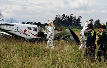 Accidente Aéreo a las afueras